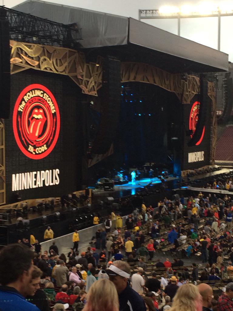 Minneapolis MN USA 3June2015 Rolling Stones live show updates