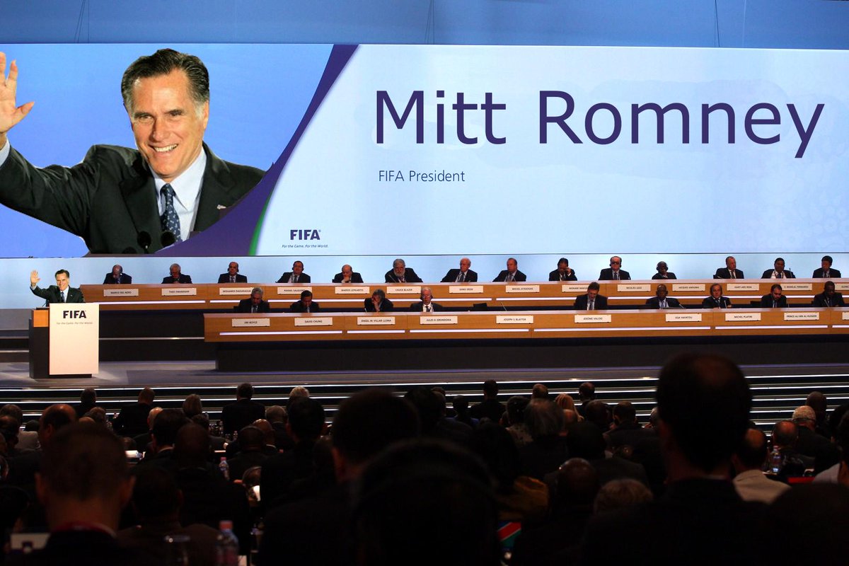 UnCavMyDynamo's tweet image. Mitt Romney for President of FIFA #DraftMitt