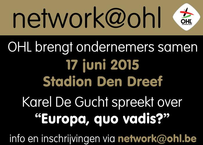 OHLeuven's tweet photo. OHL brengt ondernemers samen op network@ohl evenement op 17/06! #OHL #NetworkatOHL
http://t.co/MgXb7WA3eh http://t.co/WsBvPcC4hQ