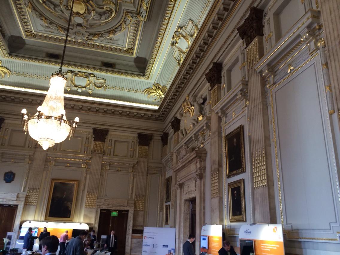 andyvwhite's tweet photo. Stunning room at the TBM European Summit #CIO event for @Cherwell http://t.co/gqmrBqpCH4