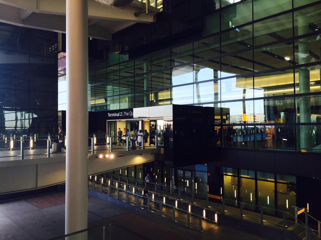 Happy 1st Birthday <a href="/HeathrowAirport/">Heathrow Airport</a> Terminal 2.looking good as ever