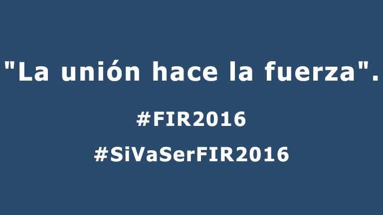 farmaFIR's tweet photo. #FIR2016
#SiVaSerFIR16 http://t.co/Z4YQ0Yrc76