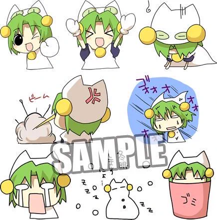 いきなりだけど待たせたにょ!デ・ジ・キャラットのクリエイターズLINEスタンプ第1弾が配信開始になったにょ! https://t.co/79fGsAuTDG 