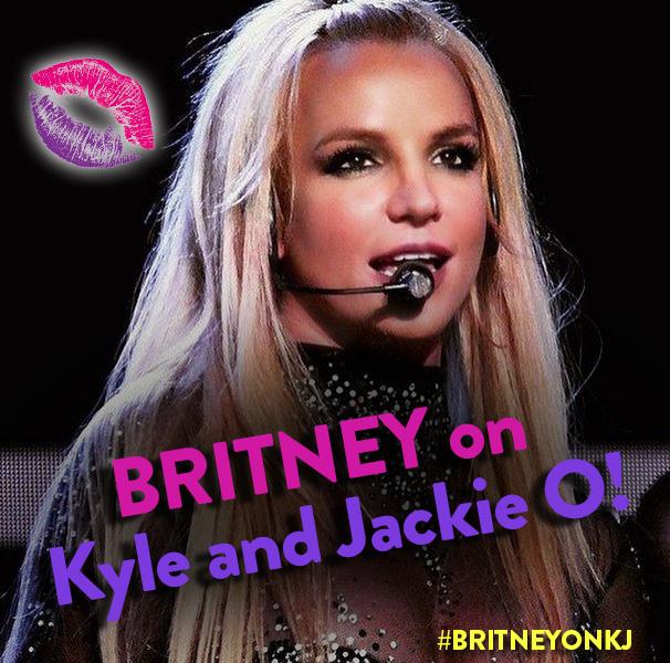 .@britneyspears hanging with the best in the biz @kyleandjackieo tom after 8am on #KJShow #BritneySpears #BritneyOnKJ