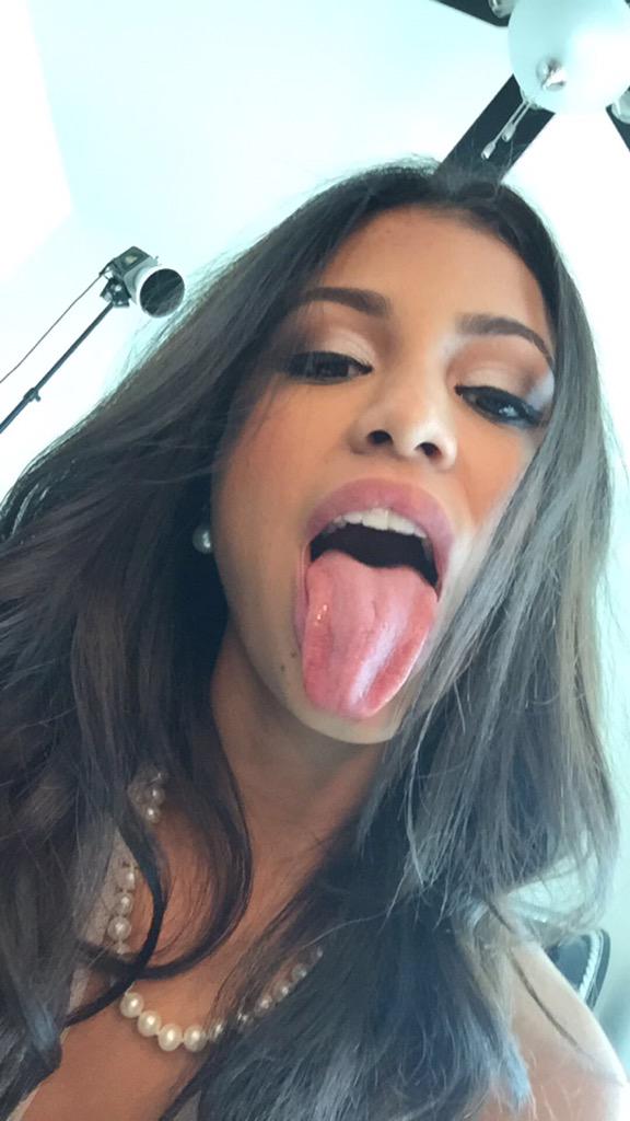 First time snapchat ebony model