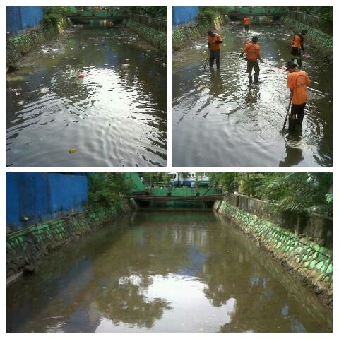 irvan_80579's tweet photo. Sisir kali baru barat dlm pasar, Ps Minggu @AhokDjarot @KebersihanDKI @tyas_kusumadewi @IsnawaAdji @sudinsihjaksel http://t.co/NBmeCjkbb2