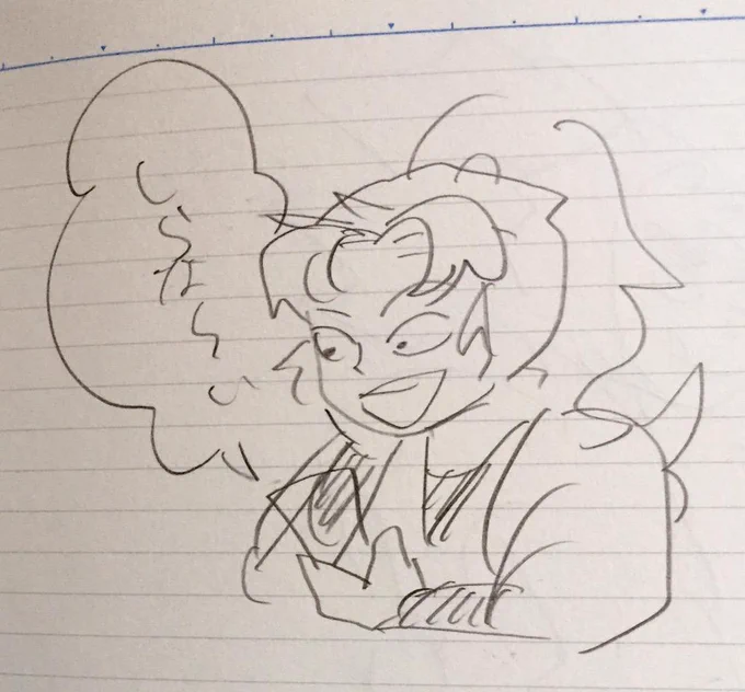 いつ描いたのか全然覚えてないけど6年のことこんなに好きだったんだな……