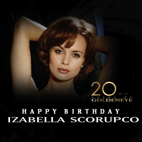 Happy Birthday Izabella Scorupco   