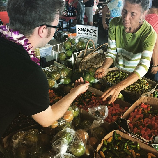 ninjasforhealth's tweet photo. After a missed flight and an unexpected overnight, Ninja Matt has arrived at the Hawaii #NinjaStudio! http://t.co/JbqrOZuKTN