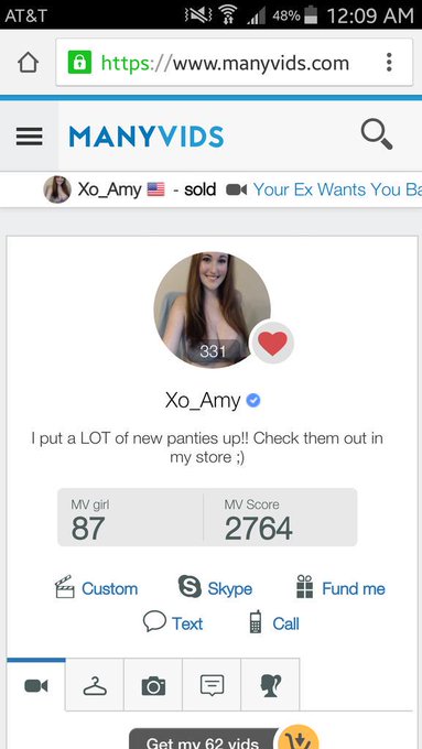 You can can get my videos, pic sets, Snapchat, panties, Skype shows, etc here! http://t.co/9FwMsAnkOq<a href="/tag/manyvids"class="tags"><span>#manyvids</span></a>