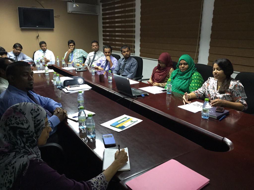 MoEDmv's tweet photo. Gender sensitization session for Business Centre team, conducted by Gender ministry team. #PrMed. http://t.co/BzVr2K3gQi