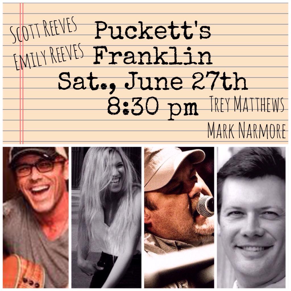 Book your reservations now!!! It's gonna be a good'n!!!!! Trey Matthews <a href="/marknarmore/">Mark Narmore</a> <a href="/emilyreevesxoxo/">Emily Reeves</a>