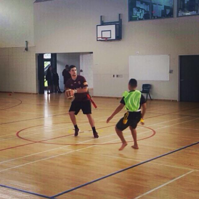 nzflagfootball's tweet photo. Awesome time teaching and showcasing Flag Football to pupils of Papatoetoe High. A new sport and they loved it! #Flag http://t.co/VqpKu6HGzt