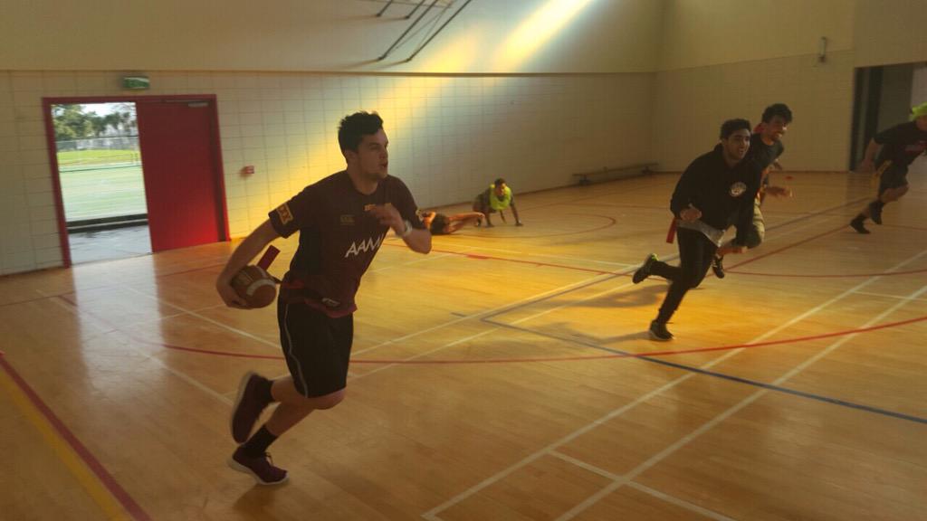 nzflagfootball's tweet photo. Awesome time teaching and showcasing Flag Football to pupils of Papatoetoe High. A new sport and they loved it! #Flag http://t.co/VqpKu6HGzt