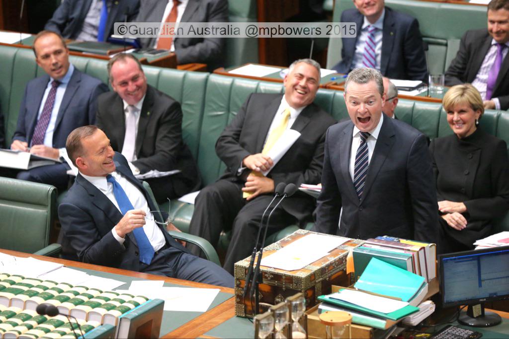 mpbowers's tweet photo. #netballgate @cpyne in full flight #QT @murpharoo @GuardianAus #politicslive http://t.co/zZTWAaKf1y http://t.co/dag7P4W7q8