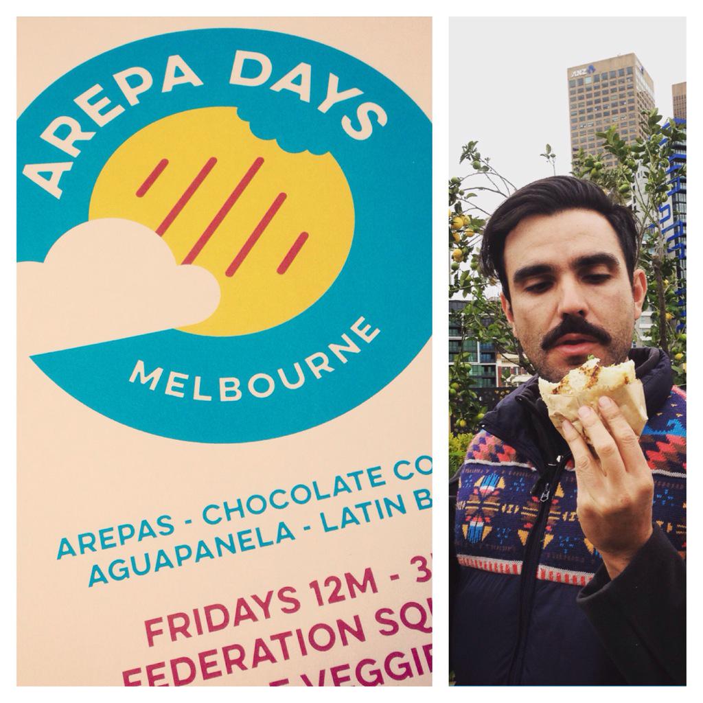 sonido69's tweet photo. Tomorrow's another Arepa Day!
Every Friday at Federation Square CBD - The Little Veggie Patch
12m - 3pm http://t.co/ctxjmYYPvb