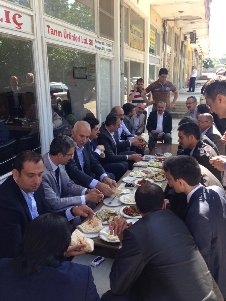 Ticaret Borsası Esnaflarından Mahmut Kılınç beyin sofrasına misafir olduk ...