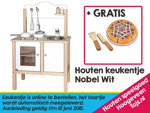 Tojsnl's tweet image. #Aanbieding : houten keukentje wit + GRATIS taartje ! #Hoogeveen #Westerbork tojs.nl/keuken--winkel…