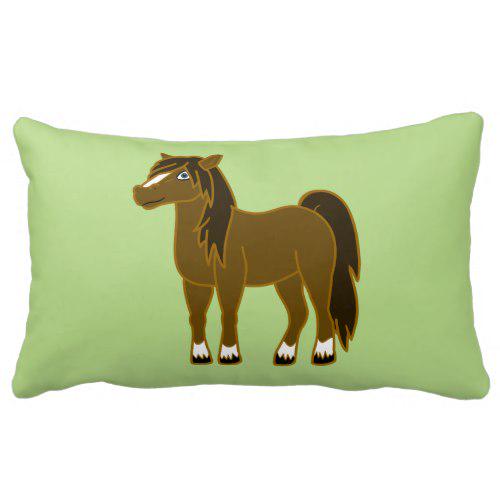 Brown Horse Rectangle Pillow: Brown Horse Rectangle Pillow $37.95 by wild_child_baby dlvr.it/B5f0ss