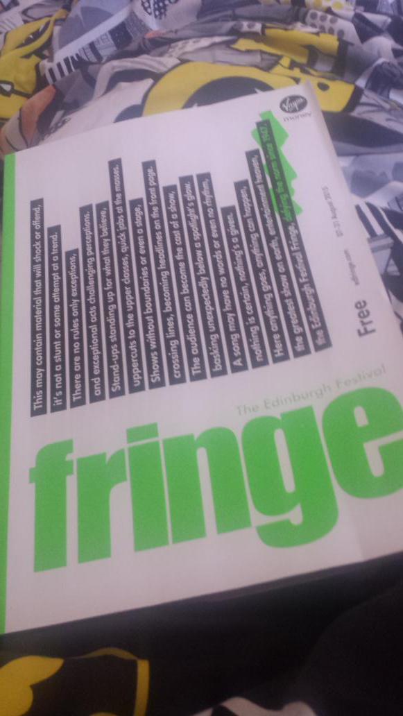 PubCornerPoets's tweet image. Its #edfringe2015 guide day #Angry at @SweetVenues winner of the @ST_Culture new play writing award!