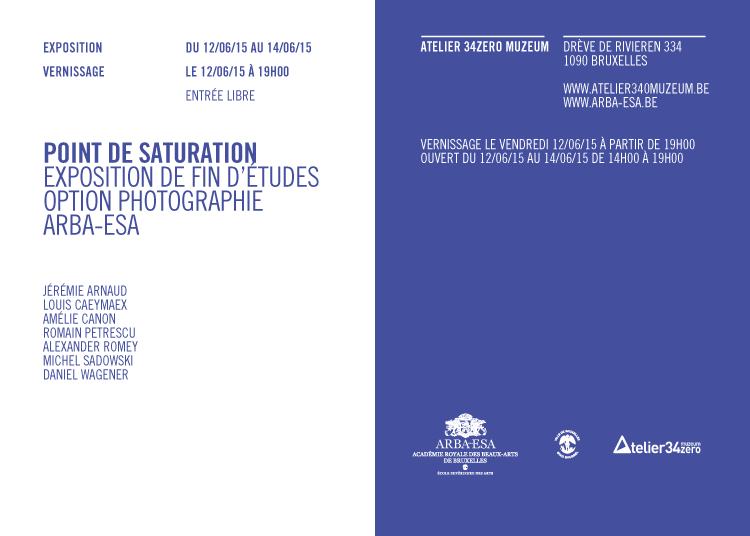 ArBA_EsA's tweet photo. ArBA-EsA - Event : expo de fin d'études travaux étudiants photographie 12.06.15 http://t.co/YKLi6Pad5i