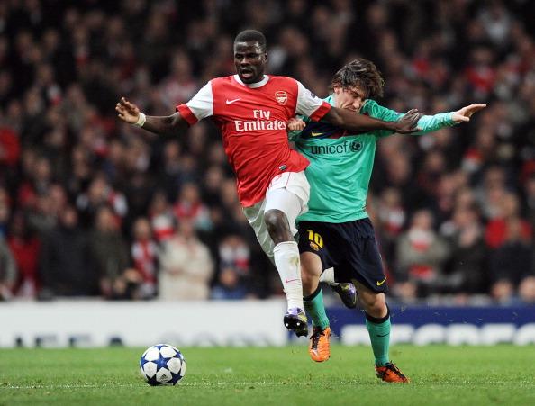 Happy Birthday, Emmanuel Eboue!

Here he is putting Lionel Messi in his pocket. 