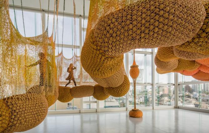 AestheticaMag's tweet image. .@kunsthallekrems @TBA21 team up with Ernesto Neto to showcase his art from the past 20 years tba21.org