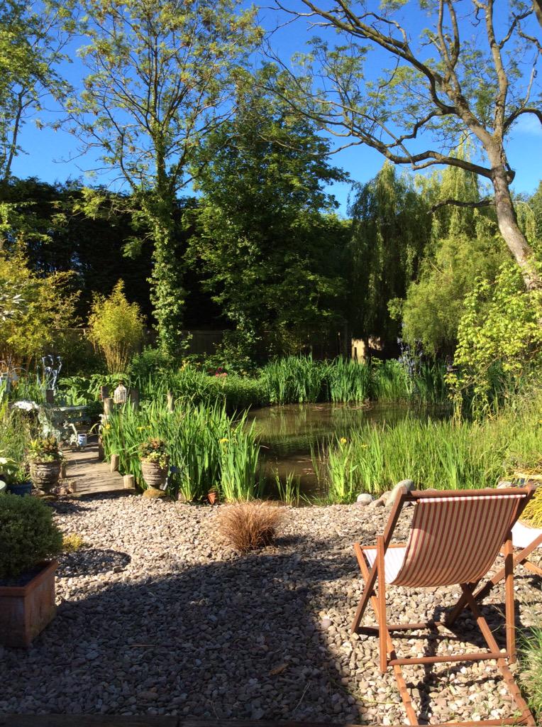 JewelsPorcelain's tweet photo. Should have shown you the garden too! #NGS #gardens @JewelsPorcelain http://t.co/0q8ew5VJNO