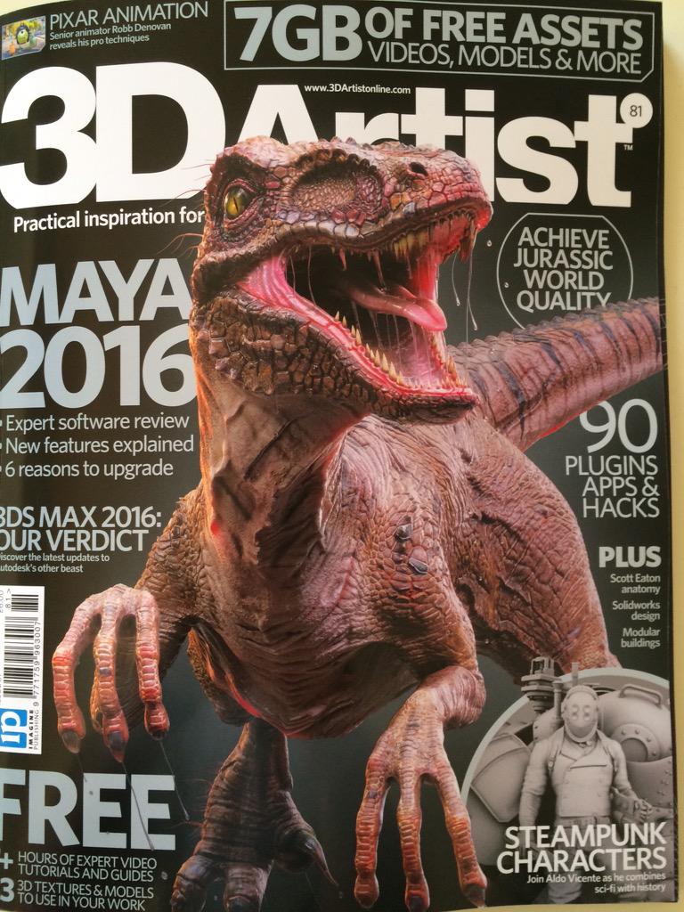 Jamie_Gwilliam's tweet image. Great to see #3dsMax 2016 getting a fantastic review in @3DArtist 4/5 ⭐️⭐️⭐️⭐️.