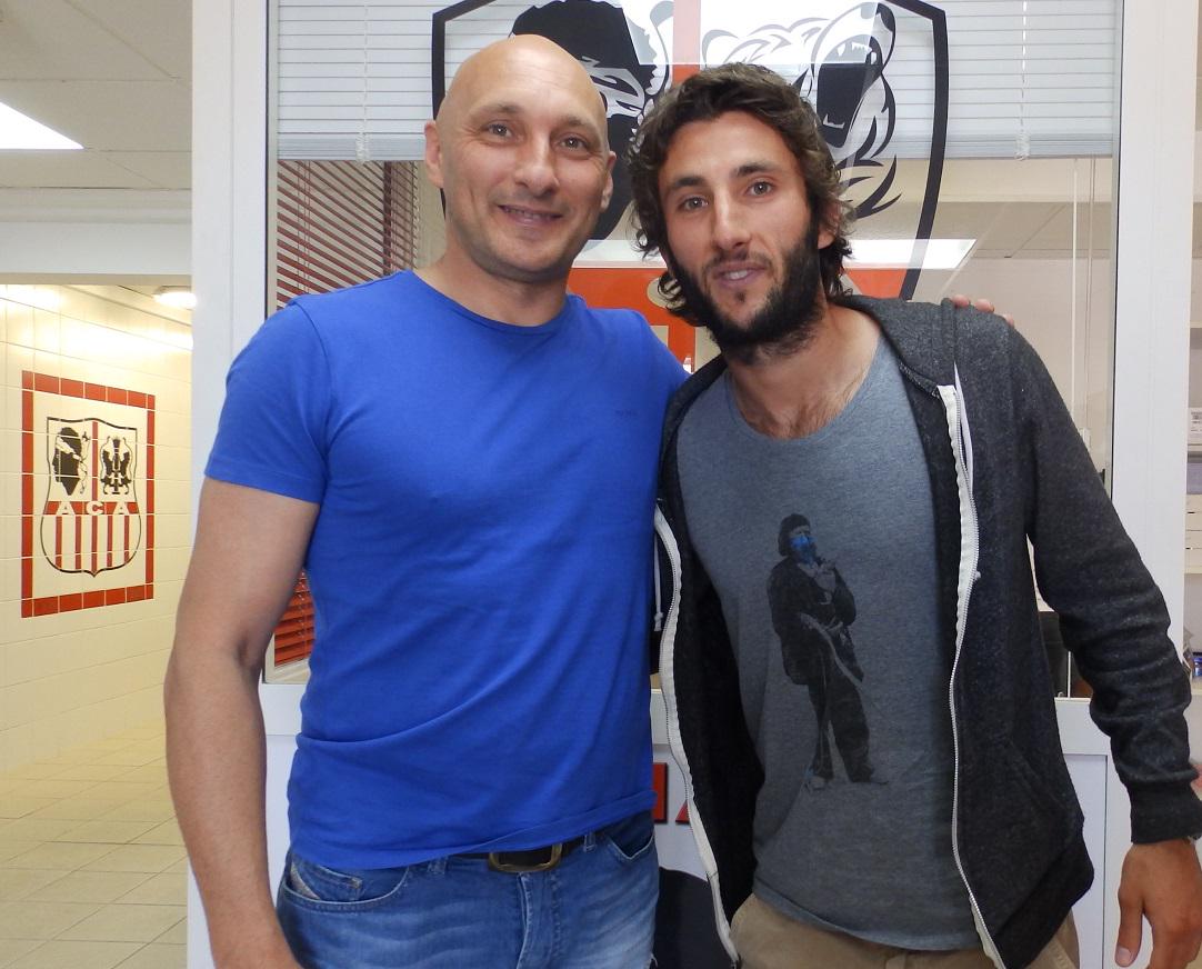 ACAjaccio's tweet image. Anthony Lippini est le premier chaînon de la reconstruction souhaitée par Olivier Pantaloni pour la saison à venir.