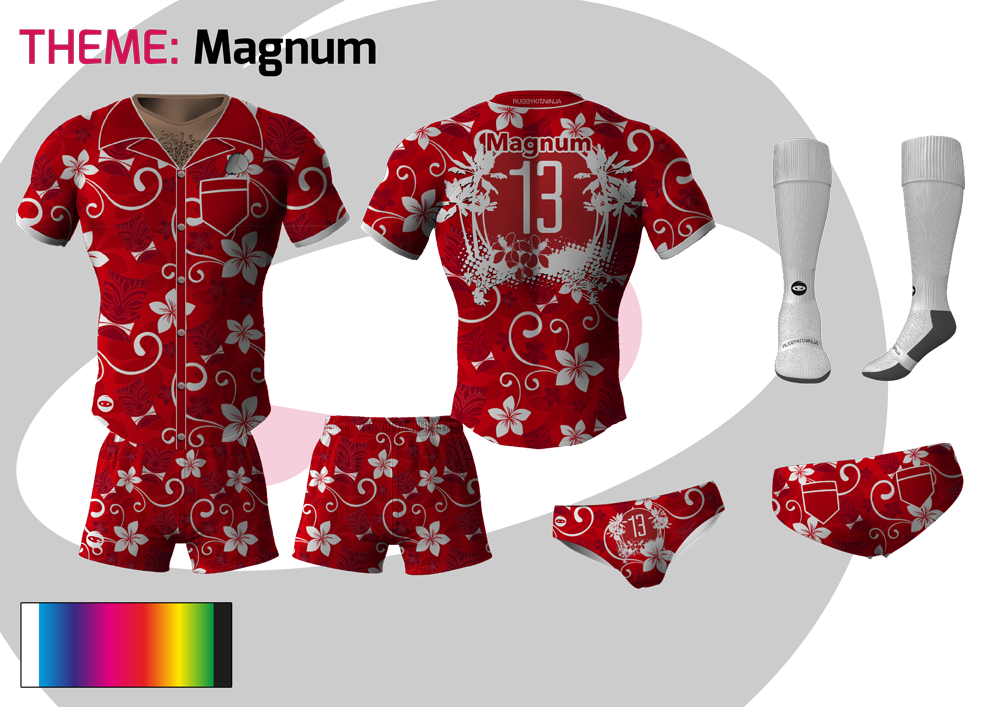 RugbyKitNinja's tweet photo. Get ready for Summer with the Magnum themed 7s rugby shirt!  @RugbyKitNinja http://t.co/jO0X1zuBkb