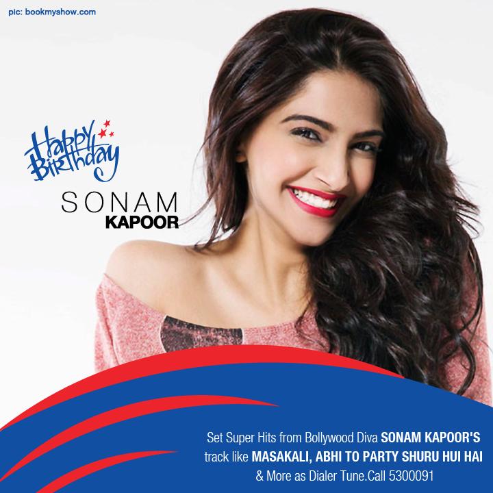 Wishing a very happy birthday to the original style icon of the modern day bollywood divas, Sonam Kapoor! 