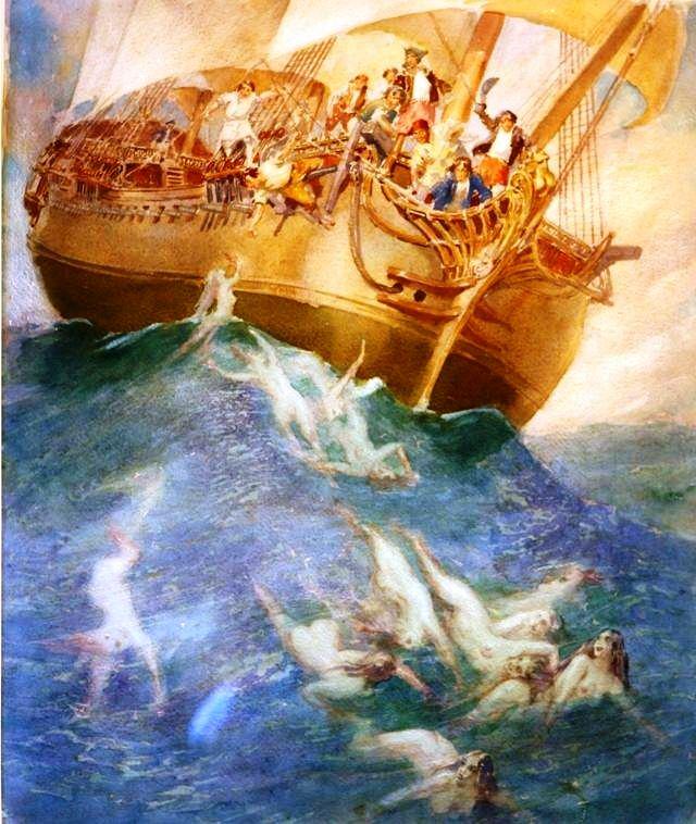 Strange Seas - Norman Lindsay