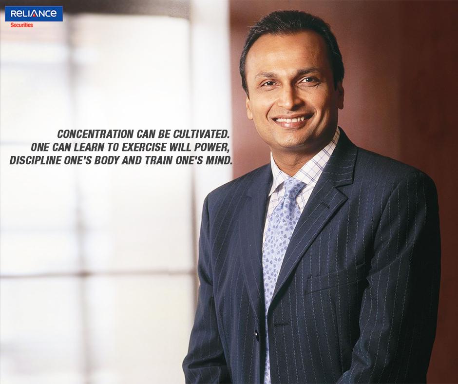 We would like to wish a happy birthday to Mr. Anil Ambani, the chairman of the Reliance Group 