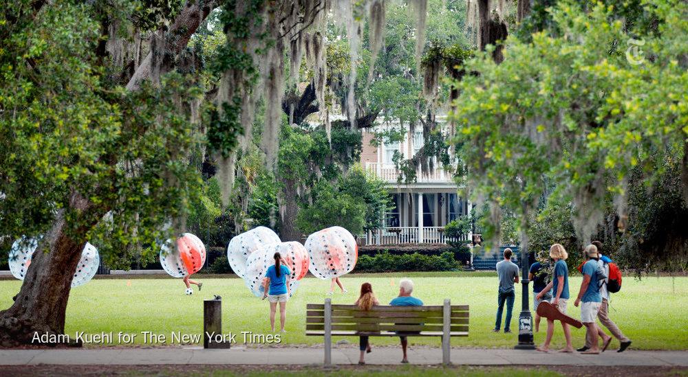 nytimes's tweet photo. Grab a "go-to" cup and spend 36 hours in Savannah, Ga. http://t.co/idizfwj6pQ http://t.co/BrKPG3kP4R