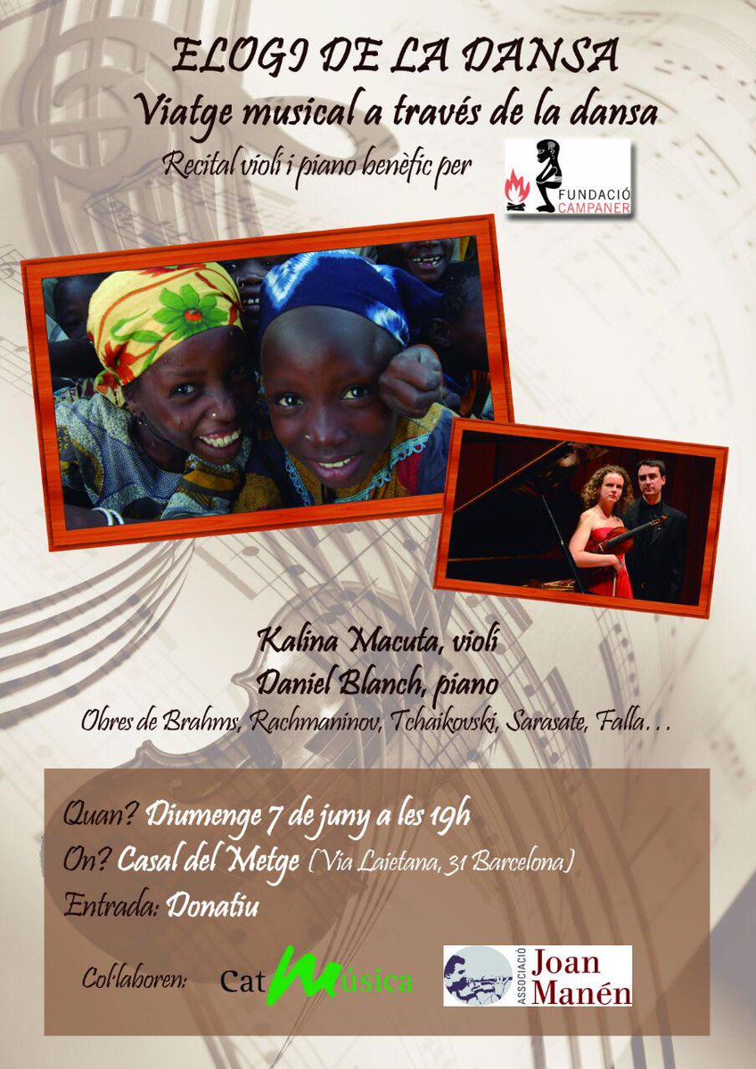 celspinol's tweet photo. Diumenge. 19:00h. BCN.
Concert solidari en favor de la @fundcampaner 
La seva web: http://t.co/HQUnnBjc8s http://t.co/KnsqUvntJz