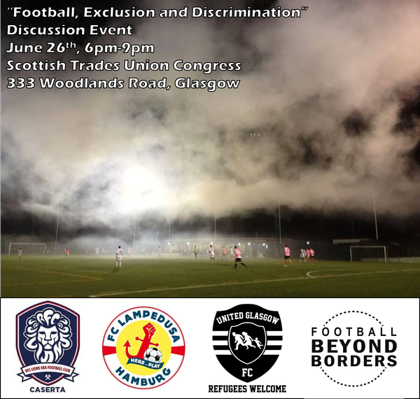 JoelBleiman's tweet photo. Looking forward to taking part in this @UnitedGlasgowFC event alongside @Timz_Bwoii @PredzDaProphet and @pezzativity http://t.co/WorIH1lPem