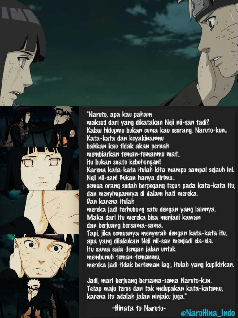Naruhina Indonesia Fanbase Auf Twitter Kata Kata Hinata Untuk Membangkitkan Naruto Dari Keterpurukan Karena Kematian Neji Naruhinamomentsonglobaltv Http T Co 95ktvksfyx