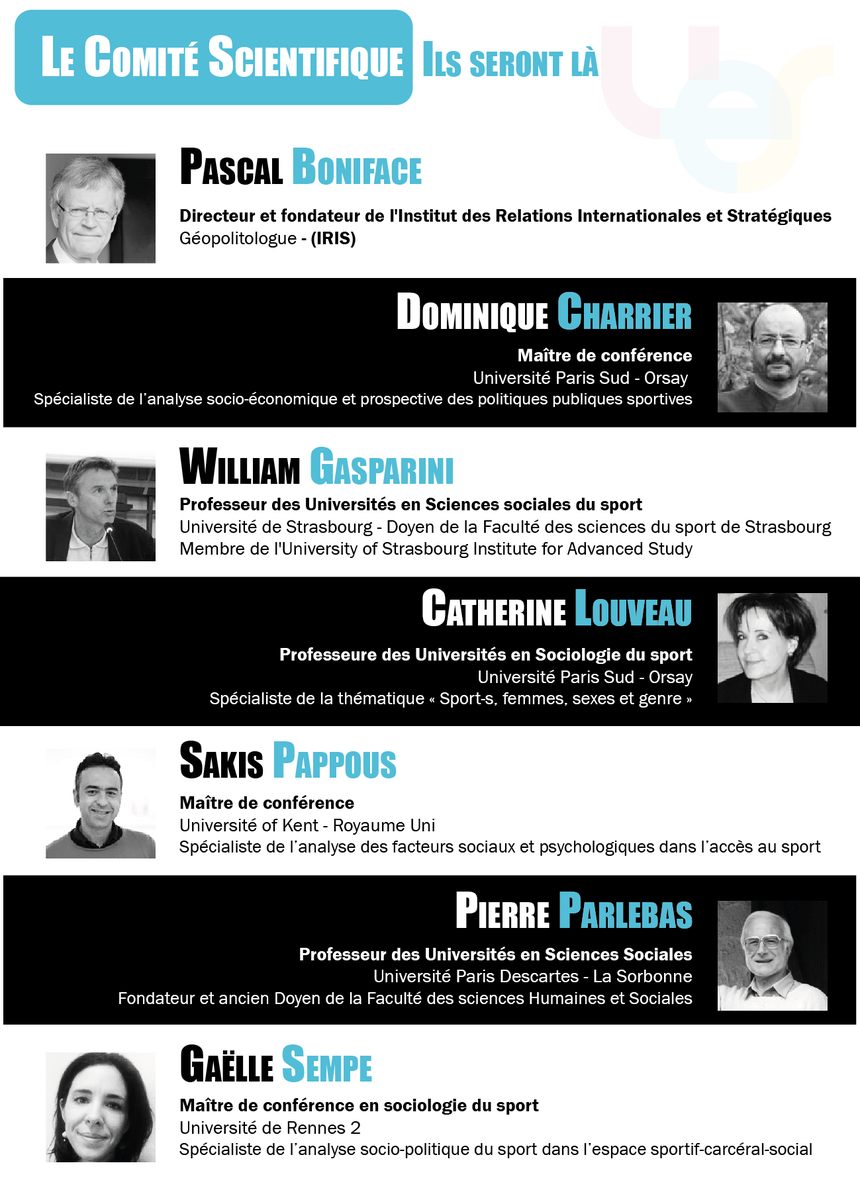UE_SPORT's tweet photo. Ils seront présents ! @Pascalboniface #Parlebas #Gasparini #Charrier #Louveau #Pappous #Sempe https://t.co/hVTSuNyqaI http://t.co/JqIq0zWO1d