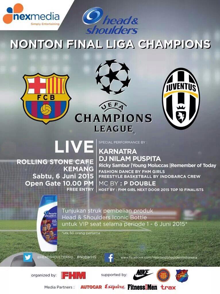 culesUNJ's tweet photo. Bingung mau nobar final UCL dimana? Gabung ajah dimari http://t.co/OaRE0g4Bfs