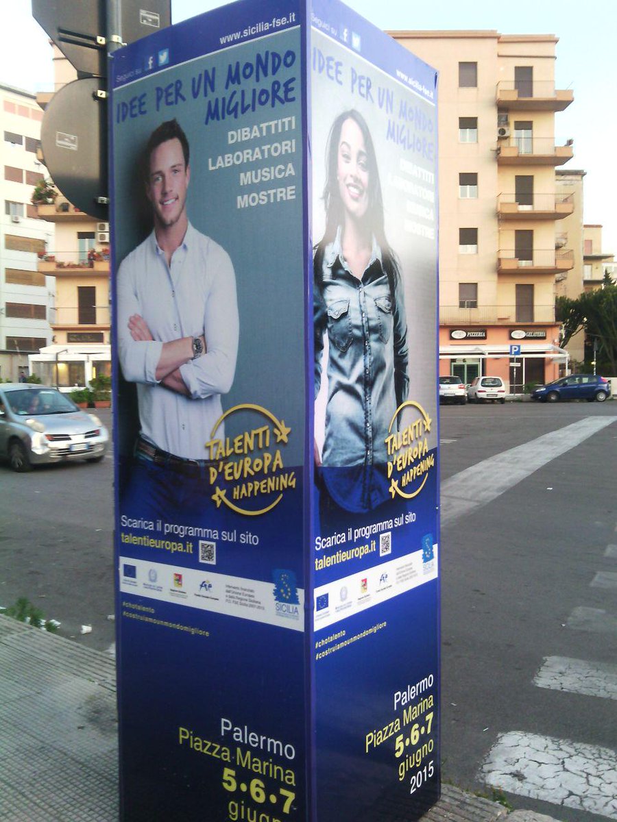 TalentiEuropa's tweet photo. In giro per la Sicilia con @TalentiEuropa! @LoBelloMariella  #chotalento #costruiamounmondomigliore http://t.co/41Nr0N1tV3