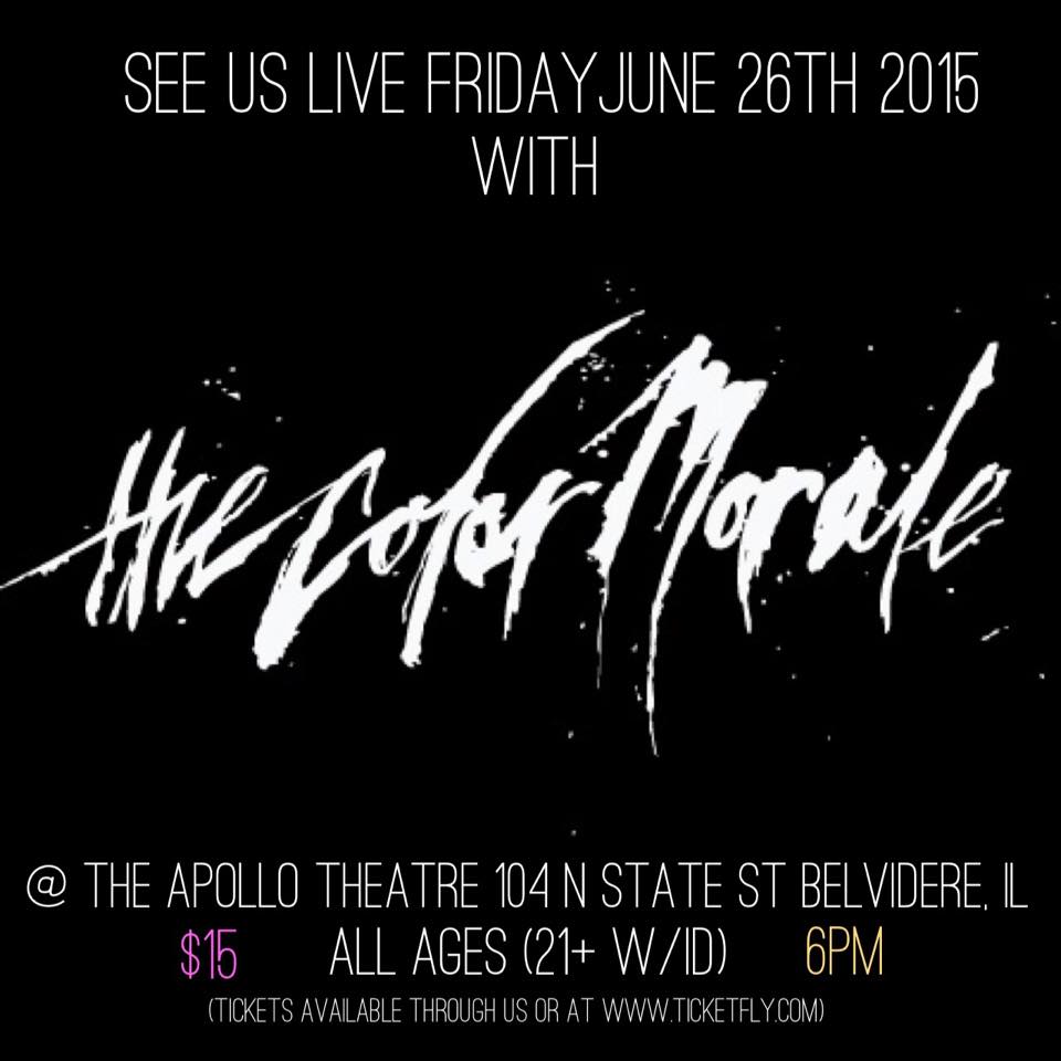 MakersProject1's tweet photo. See our featured band "Growing" when they play with @thecolormorale June 26
Buy Tickets here!
https://t.co/upitEP9ET9 http://t.co/MVv0NAAQxl