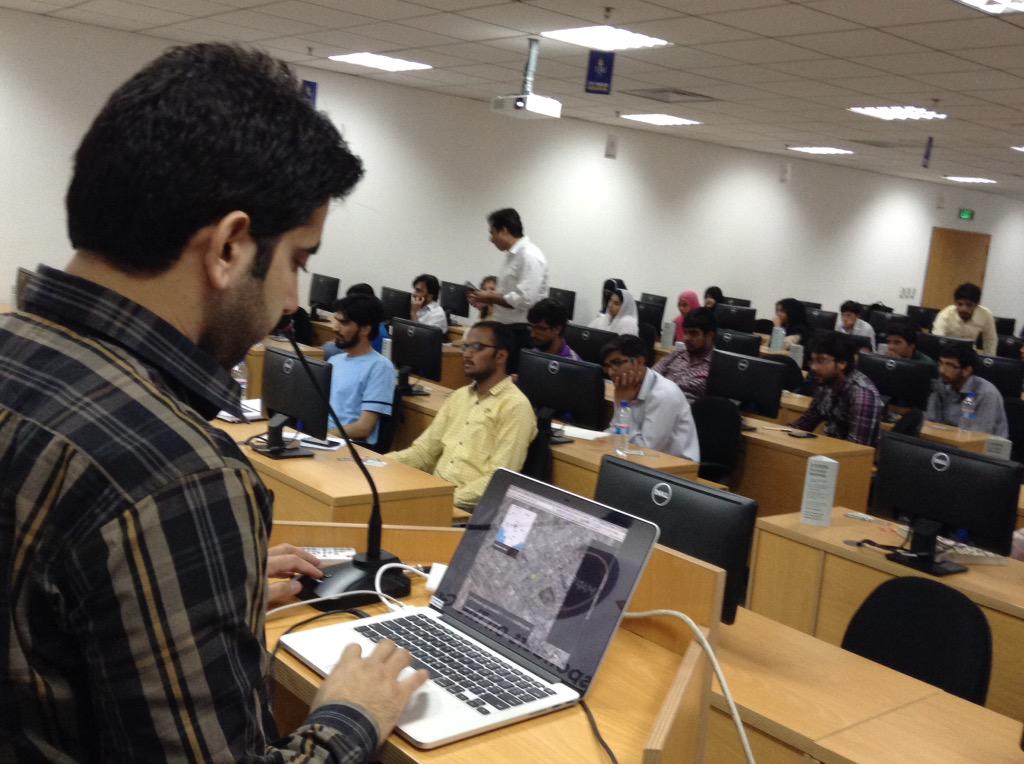 arshiabano's tweet photo. Volunteers at @USCGLahore #Map4Nepal. Every edit counts. http://t.co/VwOXCPF3bW