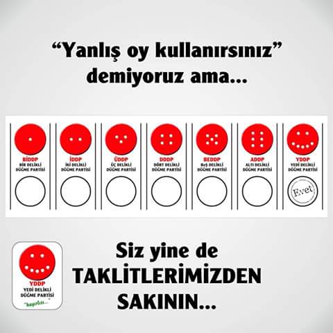 Taklitlerimizden sakının...