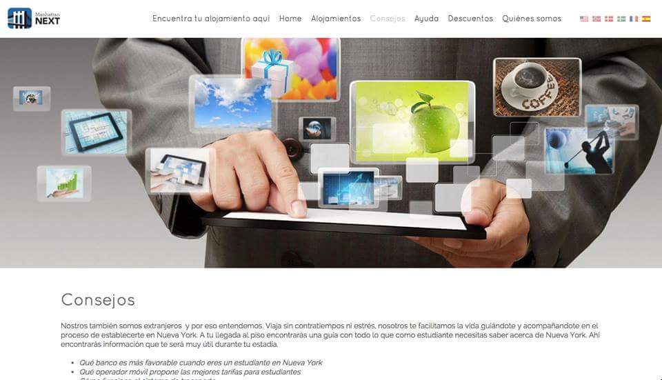 ManhattanNext's tweet image. We are happy to announce our webpage in Spanish! 🇪🇸