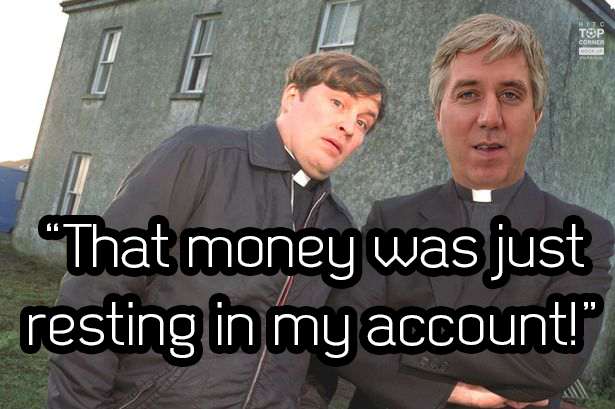 elecspo's tweet photo. John Delaney: “That money was just resting in my account!” #FIFA #TCMockUp http://t.co/l2U5CMKvKe