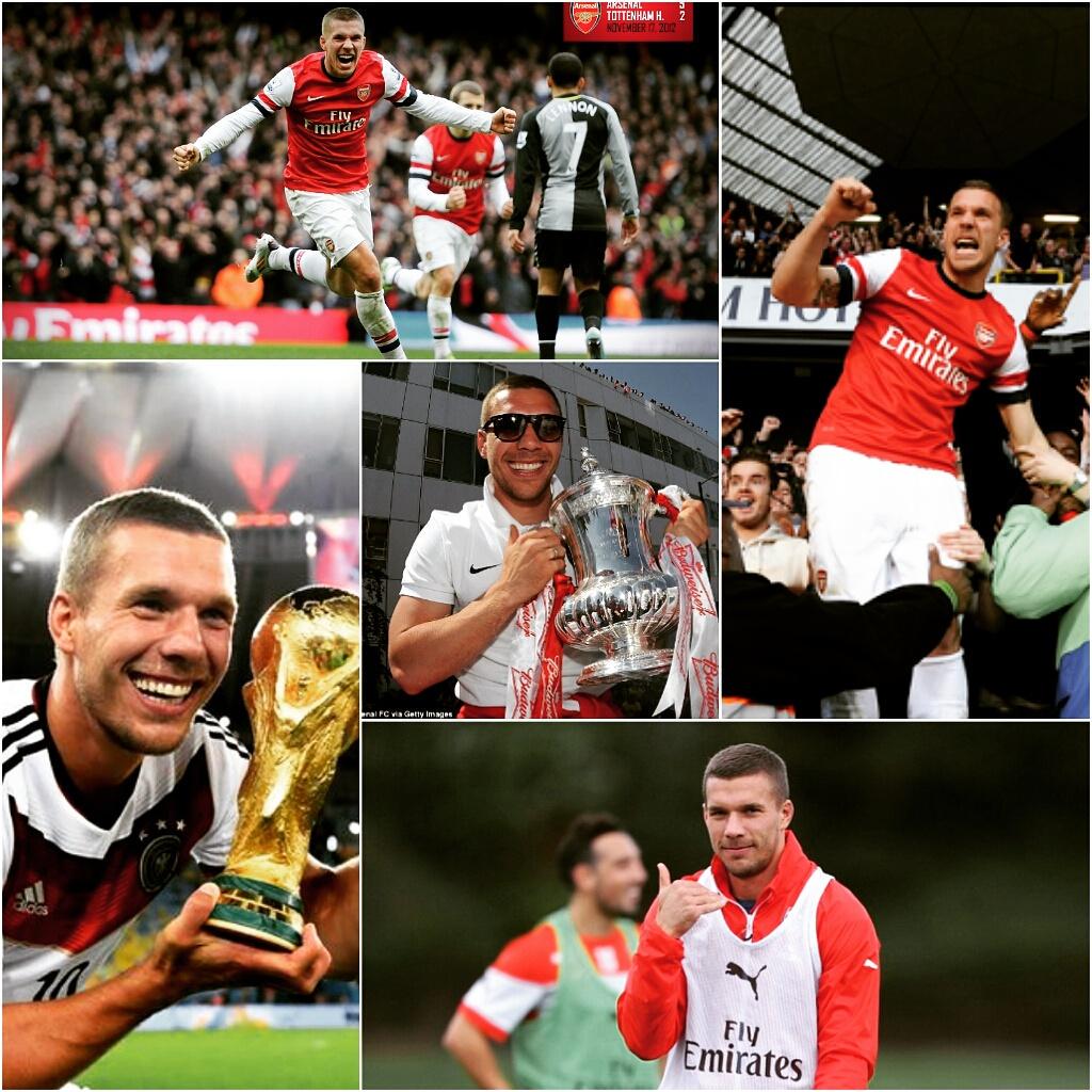 30? Thought he was an upcoming player \" Happy 30th Birthday, Lukas Podolski. 
