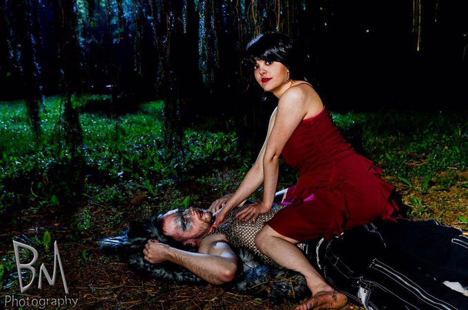 Some more shots from the reverse role red riding hood and big bad wolf shoot with @girlxwithnoname http://t<a href="/tag/photoshoot"class="tags"><span>#photoshoot</span></a><a href="/tag/graveyard"class="tags"><span>#graveyard</span></a>