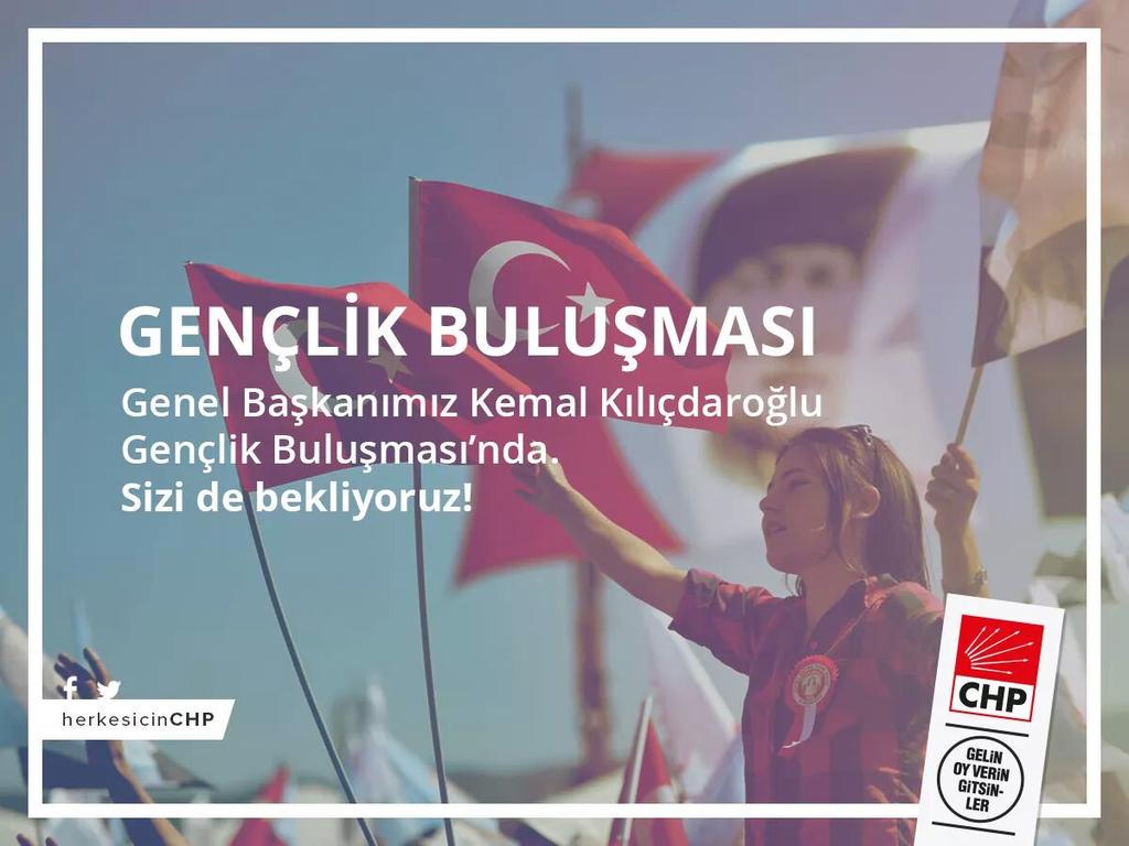 Büyük gençlik buluşması 20:30'da <a href="/kilicdarogluk/">Kemal Kılıçdaroğlu</a> Kadıköy Yoğurtçu parkında. İşte videomuz;
youtu.be/ZnU9fO2z_fM