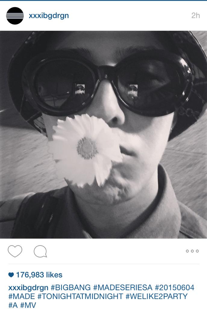 Arab_GD's tweet photo. تحديث/الانستقرام 150604 || #BIGBANG  #MADESERIESA #20150604 #MADE #TONIGHTATMIDNIGHT  #WELIKE2PARTY #A  #MV http://t.co/AvUZqYwuNi
